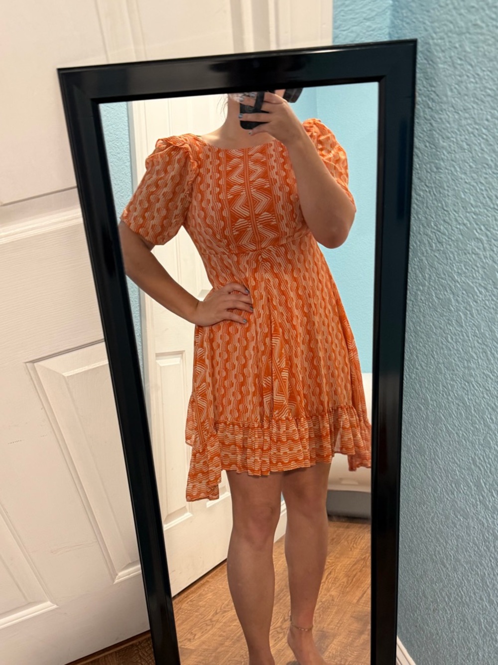 Urban Outfitters Wrighton Ruffle Mini
Dress - Picture 7 of 7